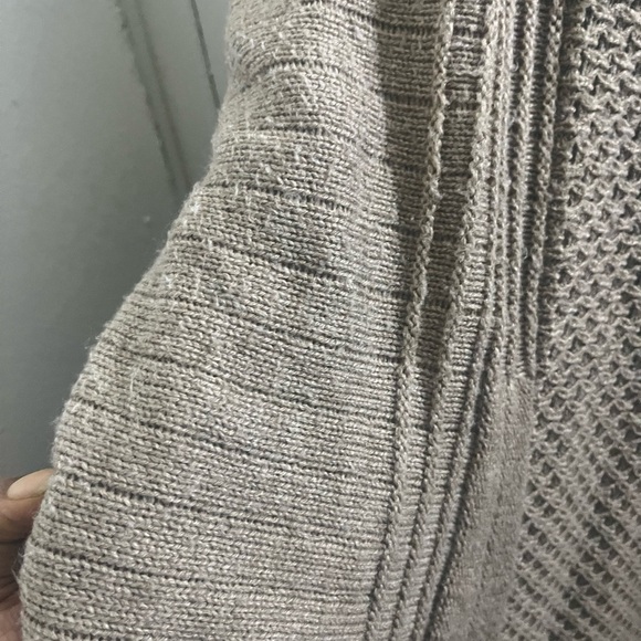 Notations Women's Tan Open-Front Cardigan - Picture 4 of 5